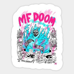 MF DOOM Sticker
